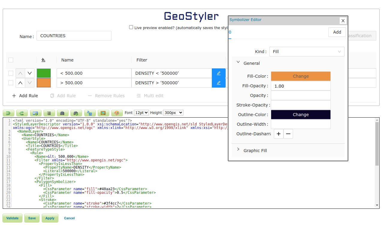 GeoStyler GeoServer Plugin